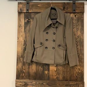 Greige Jacket with buttons